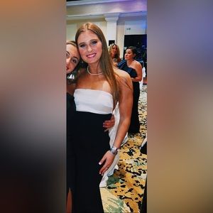 White&Black Ball Gown